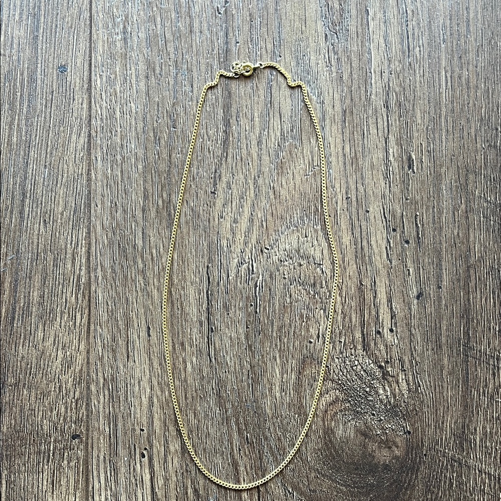 🌸Closet Clean Out🌸 Gold Filled Flat Chain Necklace